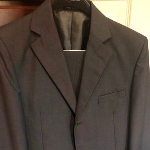 Light gray suit